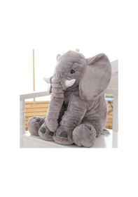 Resim Uyku Arkadaşım Fil Peluş Fil 80Cm Dev (Gri) 