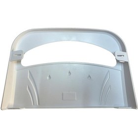 Resim A Form Klozet Kapak Örtüsü Dispenseri Aparatı - 40x5x29 Cm. - Beyaz - Plastik - Duvara Monte 