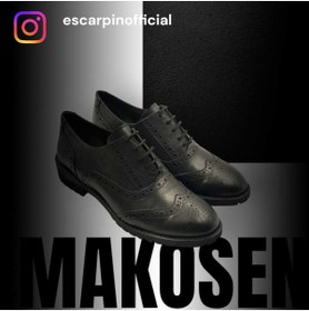 Resim Escarpinshoes KADIN OXFORD HAKİKİ DERİ GÜNLÜK ŞIK AYAKKABI 