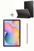 Resim Samsung Galaxy Tab S6 Lite 128 GB Pembe Tablet (Samsung Türkiye Garantili) + KALEM + KILIF 