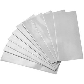 Resim 18650 Pil Kaplama Makaronu Gri - 10 Adet 