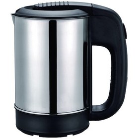 Resim Xindoker 0.5l Çelik Mini Elektrikli Su Kaynatıcı 1000w, Yolculuk İçin Taşınabilir, Manuel Kapatma Özelliği, Euro Şarj, Hızlı Isıtma 