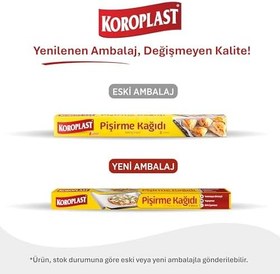 Resim Pişirme Kağıdı 8 mt, Helal Sertifikalı ve BPA İçermez 37cm x 8mt, Fırında Tavuk, Et, Tatlı, Börek Pişirmek için Uygun, 220 C° Yüksek Isıya Dayanıklı Fırın Pişirme Kağıdı, Yapışmaz ve Yanmaz 
