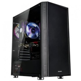 Resim Zalman R2 RGB Mid Tower Bilgisayar Kasası Siyah Zalman