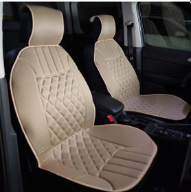Resim Space Oto Koltuk Minderi, Nissan Araçlara Uyumlu 2'li Set Özel Tasarım Minder 