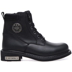 Resim Harley Davidson Lastik Tabanlı Deri Bot 