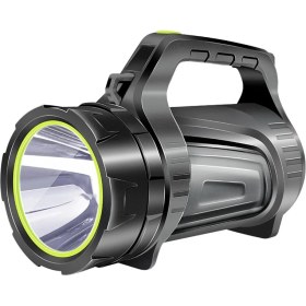 Resim Powermaster JS-881D Şarjlı Ledli Uzun Menzilli Kamp Tipi Çok Fonksiyonlu Işıldak Fener 