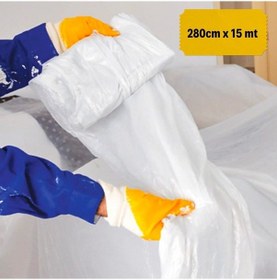 Resim Buffer Boya Badana Eşya Koruma Hışır Örtüsü 280cm X 15 Mt Yap 