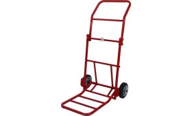 Resim Kanat Portatif Katlanır Koli Paket Yük Taşıma Arabası Dolgu Teker 