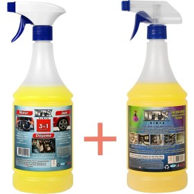 Resim Dtx Kimya Döşeme Jant ve Motor Temizleme Ilacı 1lt +Ixir Çok Amaçlı Temizleyici 1lt (Ikili Ürün %50 Indirimli) 