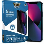 Resim Buff iPhone 13 Mini 5d Privacy Ekran Koruyucu 