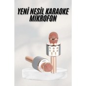 Resim Techno Stock Bluetooth Hoparlör Usb Aux Sd Kart Kaoroke Mikrofon Uzun Pil Ömrü 