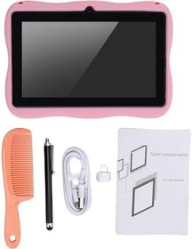 Resim Çocuklar Için Tablet, 7 İnç Çift Kamera, Erken Eğitim Öğrenme Makinesi, Yeni Yürümeye Başlayan Çocuklar Ve Için Bol Miktarda Depolama Alanı 