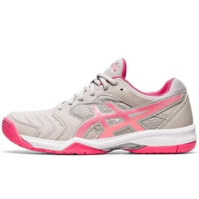 Resim Asics Gel-Dedicate 6 Gri/Pembe Kadın Tenis Ayakkabısı 