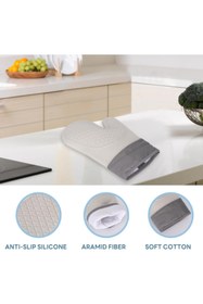 Resim RiverWorld River World Fırın İçin Silikon Isıya Dayanıklı Eldiven 