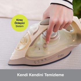 Resim Fakir Glimmer Buharlı Ütü - Beyaz 