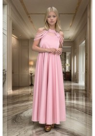 Resim Asortix Genç Kız Abiye Elbise 9 Yaş-10 Yaş-11 Yaş-12 Yaş-13 Yaş-14 Yaş-15 Yaş Pudra 