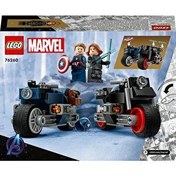 Resim LEGO Marvel Black Widow ve Kaptan Amerika Motosikletleri 76260 