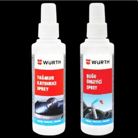 Resim Würth Yağmur Kaydırıcı + Buğu Önleyici 2 x 150 ML 