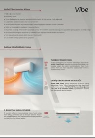 Resim Airfel VİBE 18.000 Btu Split Klima 
