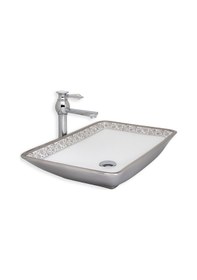 Resim Eva Banyo Lena E-8221 Tezgah Üstü Porselen Lavabo 