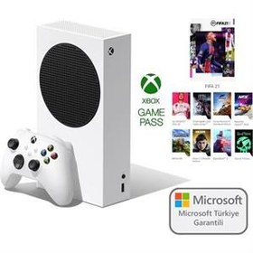 Resim Microsoft Xbox Series S Oyun Konsolu Beyaz 512 GB + 3 Ay Gamepass Ultimate ( Microsoft Türkiye Garantili ) 