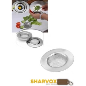 Resim Sharvox 7,5 cm Lavabo Süzgeci – Evye Suyu Süzme Aparatı | Dayanıklı ve Pratik Tasarım 