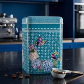 Resim Evle Kare Kutu, 105x105x160 mm, 1,7 lt - Blooming Blue 