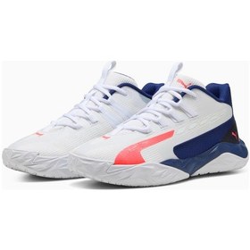 Resim Puma Dagger 2 Mid Erkek Basketbol Ayakkabısı C-pum312748p04p04 Beyaz 