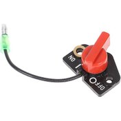 Resim Vkemall Robin Motor Anahtarı Btl-ey20 Uyumlu Siyah-kırmızı Plastik Motor Stop Anahtarı 