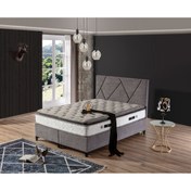 Resim HAMMAK Tek/ Çift Kişilik Geometry Baza + Başlık + Yatak 