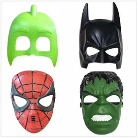 Resim Hulk Maskesi, Batman Maskesi, Örümcek Adam Maskesi, Pijamaskeliler Kertenkele Maskesi Tüm Yaşlar 