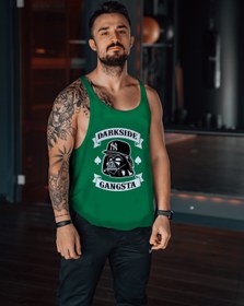 Resim Freeyez Darkside Gansta Gym Fitness Tank Top Sporcu Atleti 