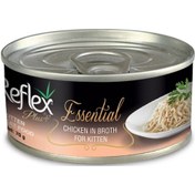 Resim Reflex Plus Essential Tavuklu Konserve Yavru Kedi Maması 70 G 