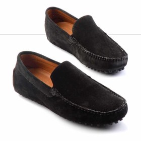 Resim Bambi Siyah Leather Erkek Loafer Ayakkabı E01350003502 