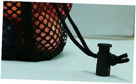 Resim Toddmomy 4 Adet çanta aksesuarları masa tenisi topu tutacağı saklama cebi ağ çantası siyahımsı örgü çanta taşıma tutucusu çantası golf parantez depolama çantası Fileli Çanta 