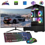 Resim i7 14700F 16GB DDR4 1TB m2 12GB RTX4070 24\ 100Hz Monitörlü Oyun Bilgisayarı 