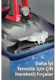 Resim Kiwi Kcc-4371 Pro Koltuk Temizleme Başlıklı Dikey Süpürge Halı Ve Koltuk Yıkama Leke Çıkartma Makinesi 