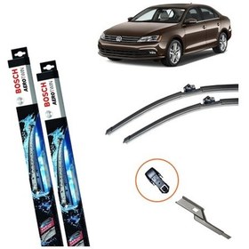 Resim VW Jetta Silecek Takımı Bosch Aerotwin Araca Özel 2012-2019 