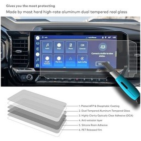 Resim Gmc Sierra 13,4 İnç Navigasyon Multimedya Uyumlu Nano 9h Ekran Koruyucu 