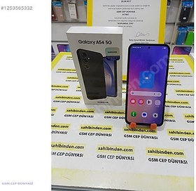 Resim Samsung A54 İkinci El TR | 256 GB | Gri 