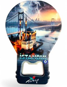 Resim Şişe Açacağı Açacak Magnet Balon Şeklinde Dekoratif Soda Gazoz Aç Asorti 