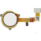 Resim Oppo Uyumlu A15 Parmak İzi Okuyucu Beyaz 