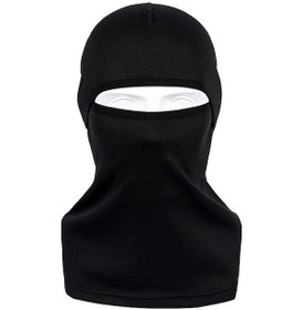 Resim Kış Sıcak Balaclava Maske Bisiklet Motosiklet Yüz Boyun Kapak Rüzgar Geçirmez Şapkalar Siyah 