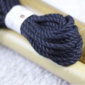 Resim ShibariTürk Shibari İpi Siyah (Profesyonel Seri 6mm / 8mt) 