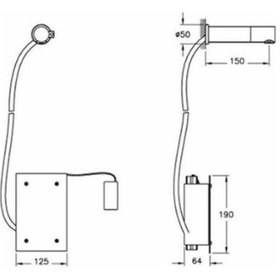 Resim Artema A47021 Aquasee Ankastre Elektrikli Fotoselli Lavabo Bataryası 