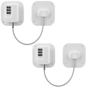 Resim Buzdolabı İçin Şifreli Kilit, İz Bırakmayan Güçlü Yapışkanlı Çocuk Kilidi, Dijital Şifre İle Delme Gerektirmeyen Kolay Kurulum 