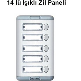 Resim 14 Lü Işıklı Zil Paneli 