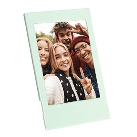 Resim Fujifilm Instax mini 12 Yeşil Fotoğraf Makinesi-Çerçeve ve 20'li mini Film Seti 