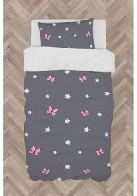 Resim Mekta Home Bebek Ve Çocuk Odası Seksek Desenli Çerçeveli Nevresim Takımı 